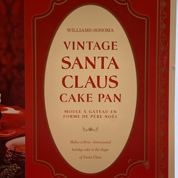 Vintage Williams Sonoma 3D Santa Claus Cake Pan Mold - Picture 3 of 8